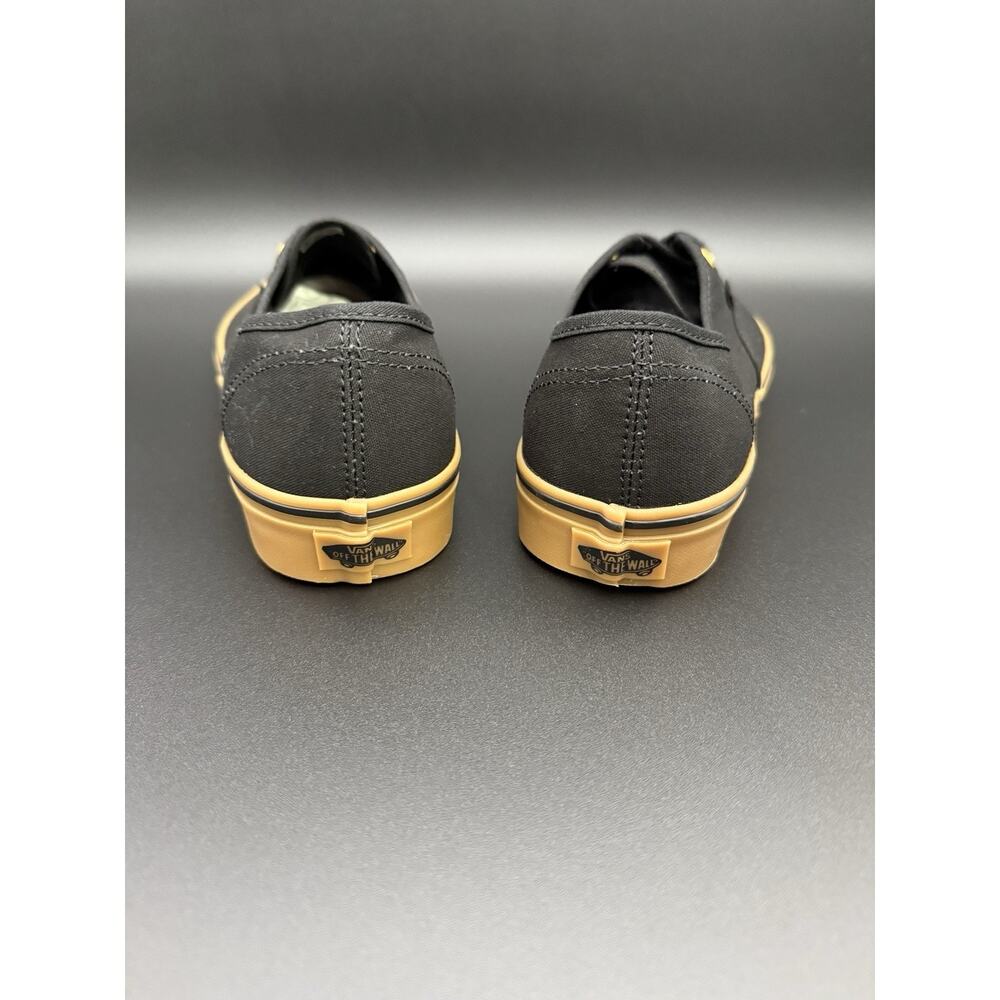 Vans Authentic Black Gum Womens Size 7.5 - Picture 7 of 7